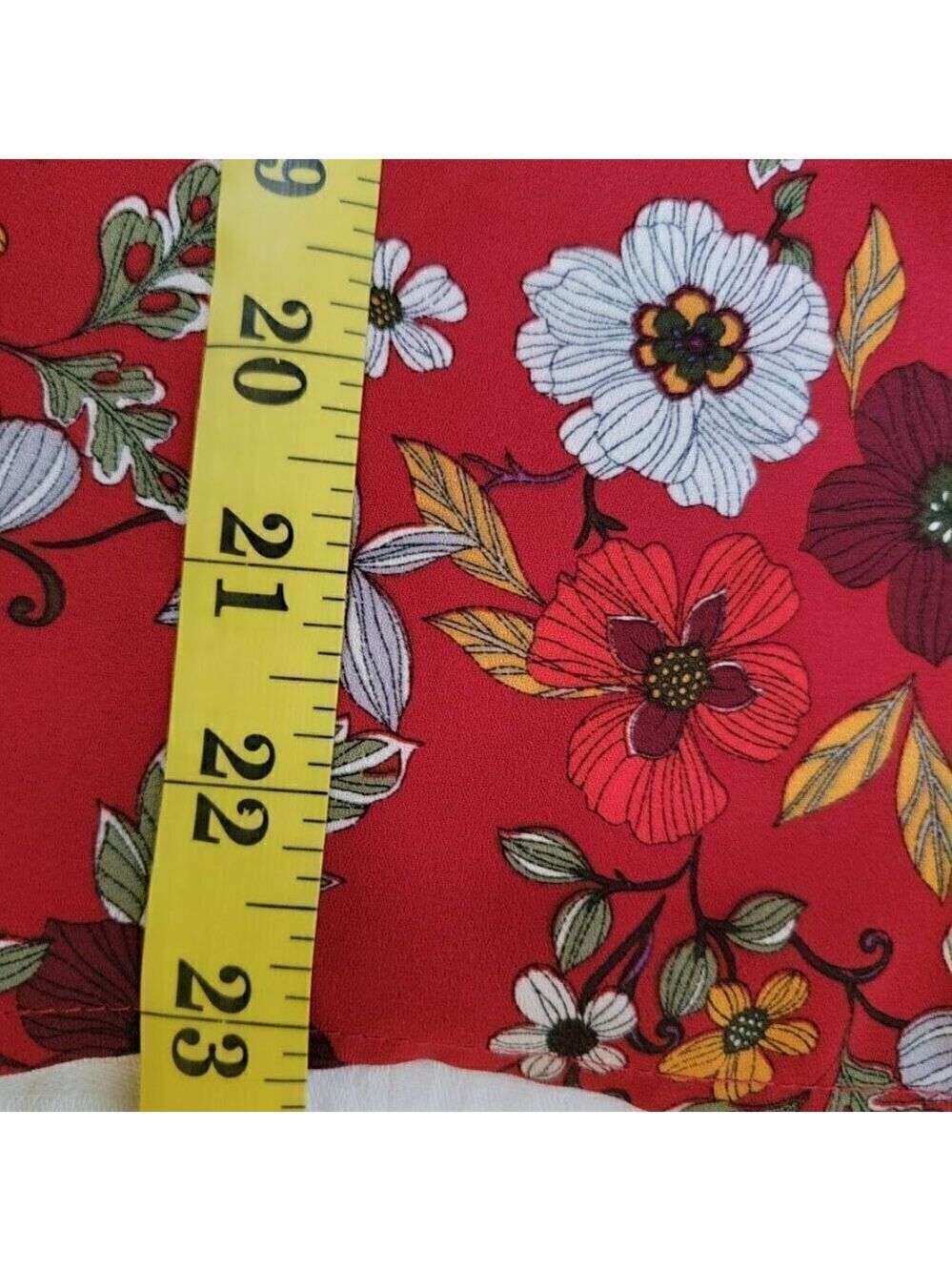 Gibson Floral Off-the-Shoulder Blouse - XS - New with Tags - Picture 6 of 6